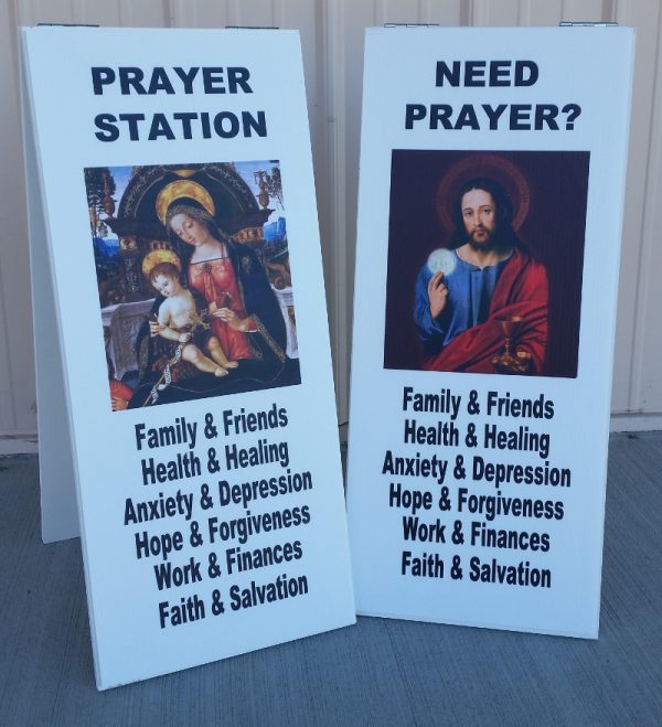 Prayer Station Sign – St. Paul Street Evangelization