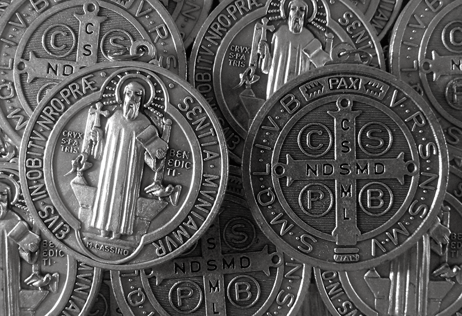 St. Benedict Crucifix Medal - Mount Angel Abbey