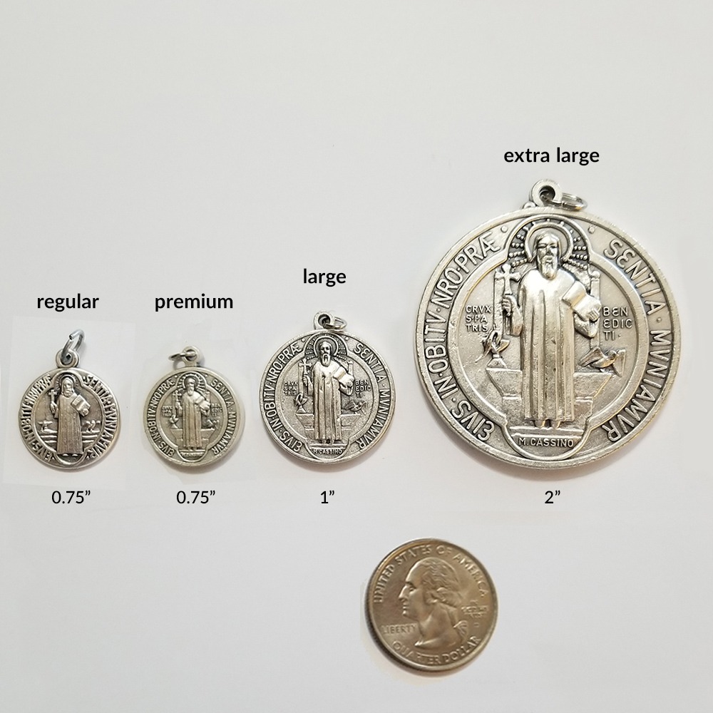 St. Benedict Medals - Round