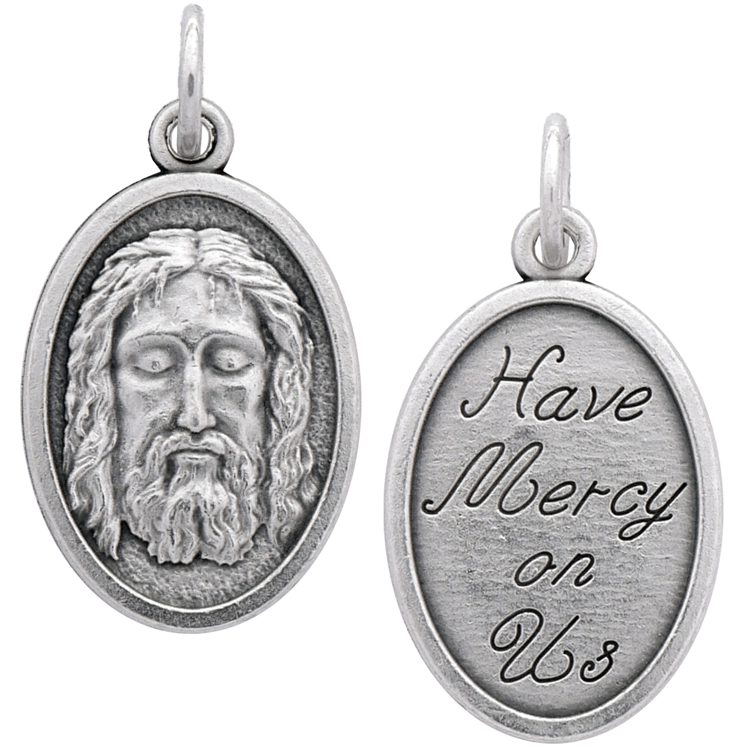 Holy Face Oval front and back