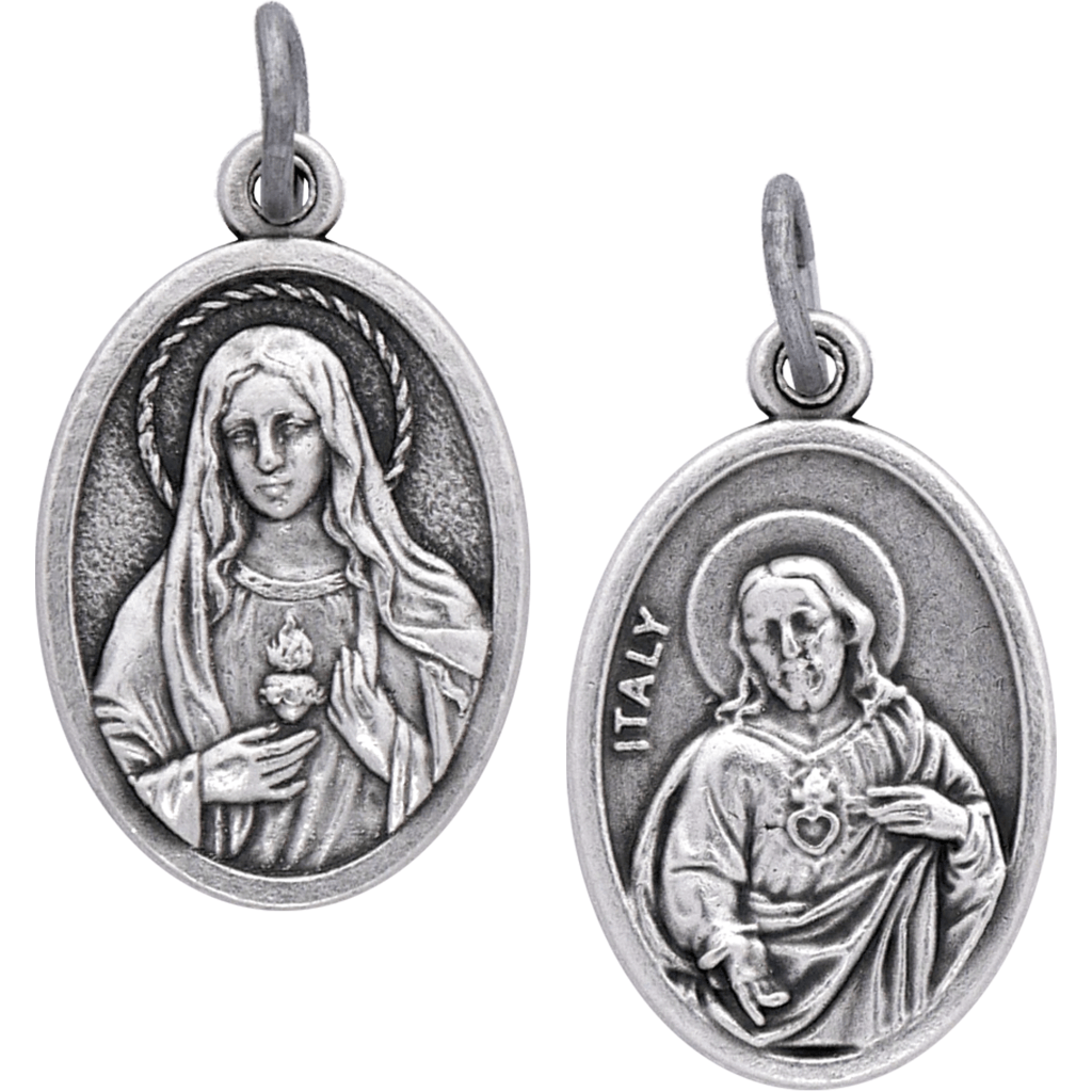 Sacred Heart of Jesus / Immaculate Heart of Mary Medal – St. Paul ...