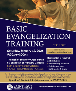 Basic Evangelization Training - Pittsburgh, PA