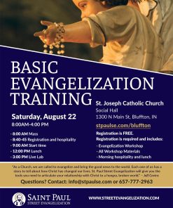 Basic Evangelization Training — Bluffton, IN